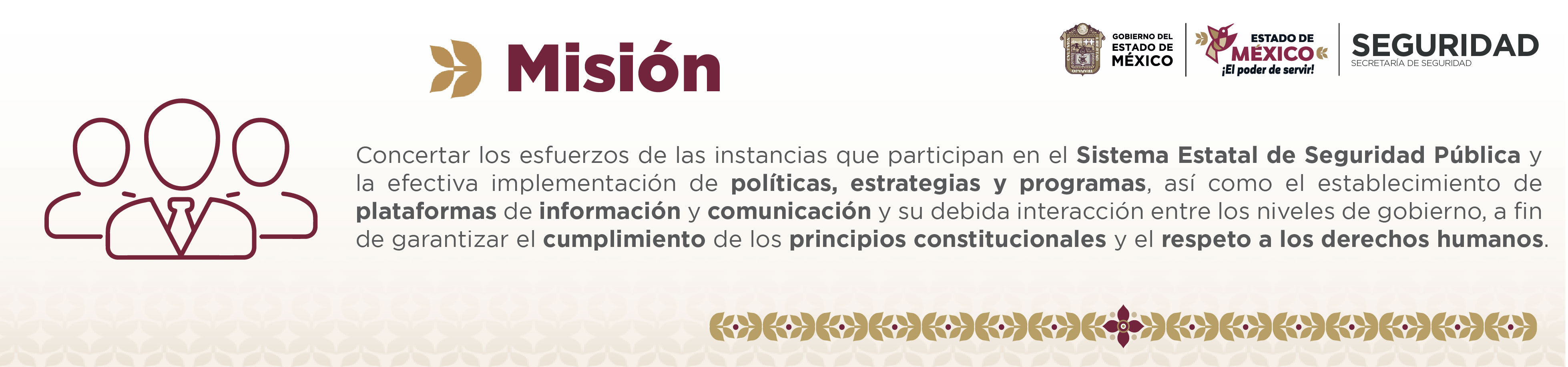 Misión del Secretariado Ejecutivo